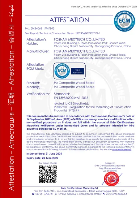 CE-Attestation