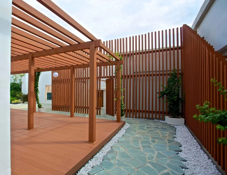Wood-Plastic-Composite-for-Pergola-Construction