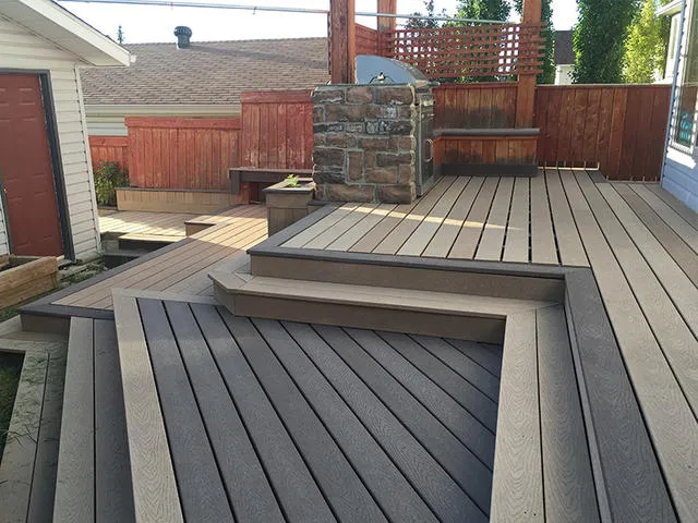 3D WPC Decking