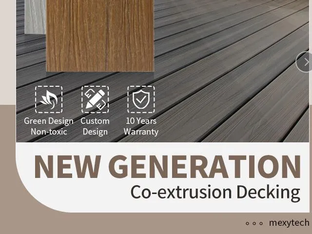 3rd generation co-extrusion WPC