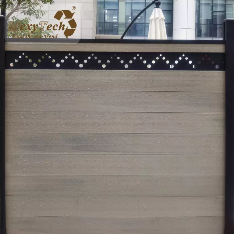 Newly Launched Carved WPC Fence