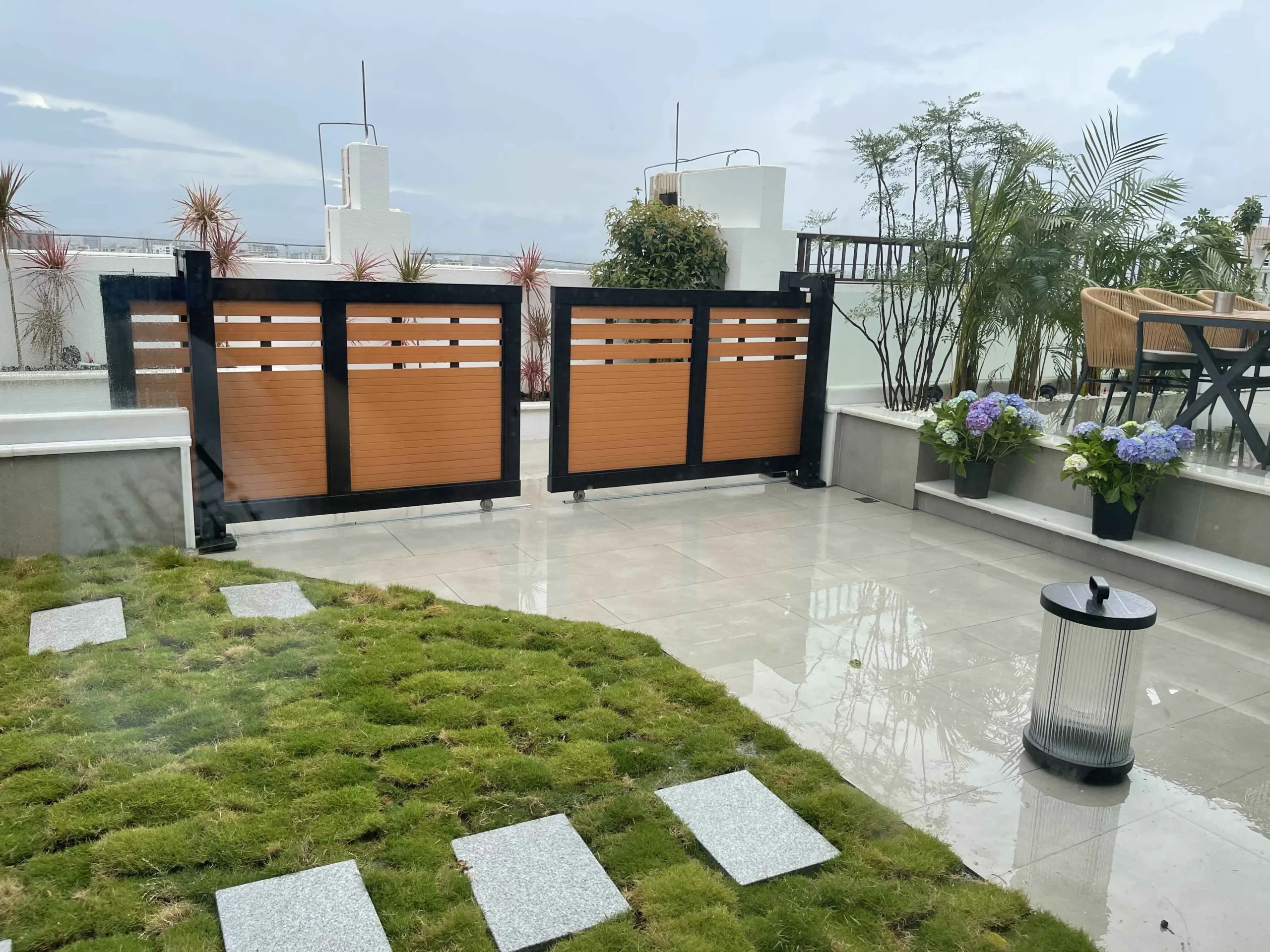 WPC garden fences