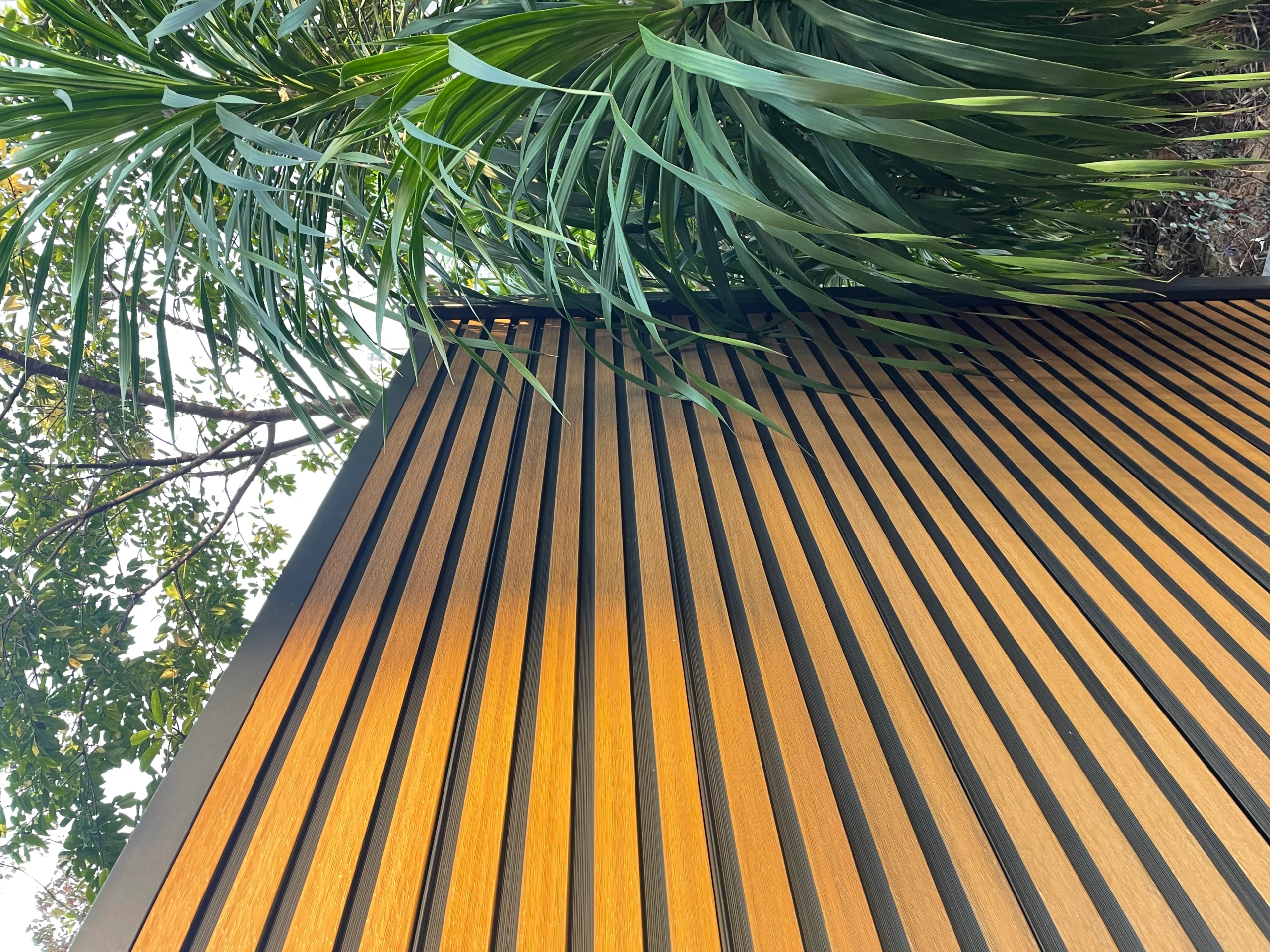 Two-Tone Composite Fence