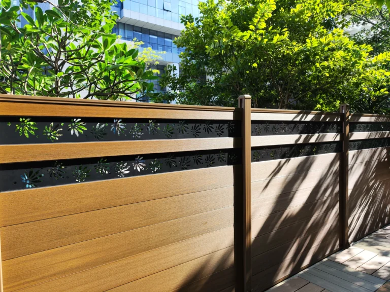 composite wood fence